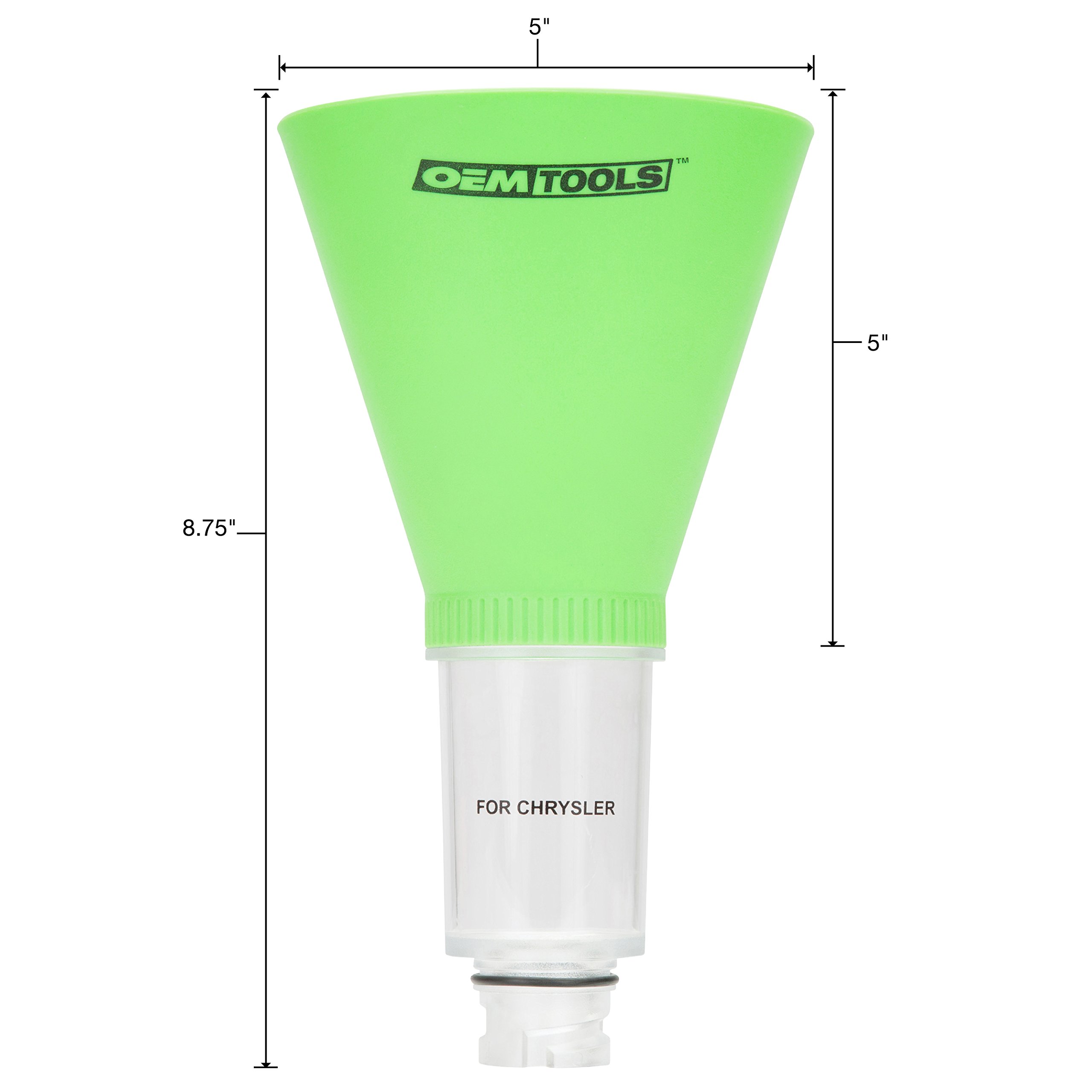 High-Quality Oil Funnel for Chrysler Vehicles - Perfect for DIY Oil Changes & Engine Maintenance