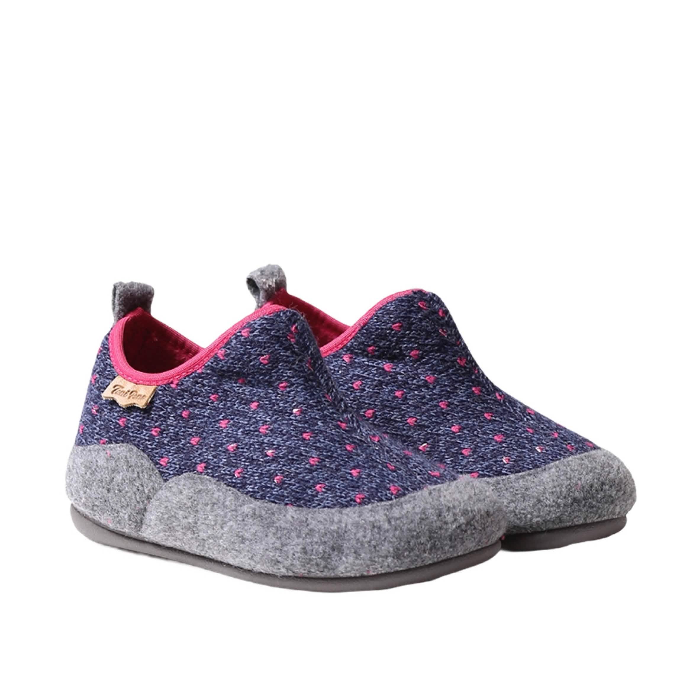 Soft & Comfy Multicolor Cotton Blend Kids Slippers - Lior Lo - Perfect for Indoor Play, Bedtime & Cozy Home Wear