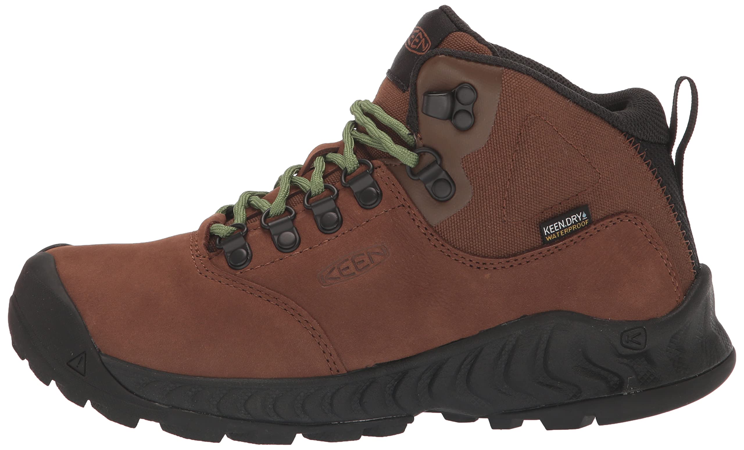 KEEN Women's Nxis Explore Mid Height Waterproof Hiking Boots - Lightweight & Fast Drying for Outdoor Adventures, Trail Running & Backpacking