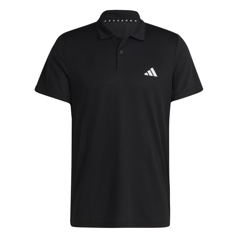 Adidas Men's Train Essentials Training Polo Shirt - Moisture-Wicking, Breathable Workout Top for Gym, Running & Sports