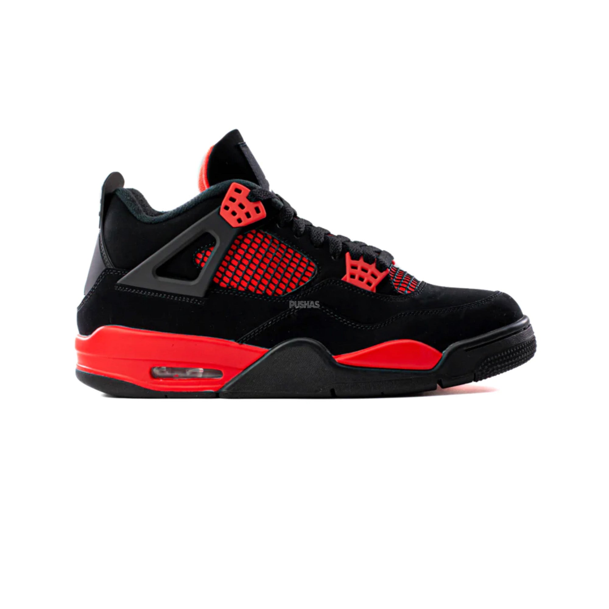 Air Jordan 4 Retro 'Red Thunder' 2022 Release - Men's Basketball Shoes for Streetwear & Sneaker Collection | Perfect for Casual Wear, Gym & Sneakerhead Fashion