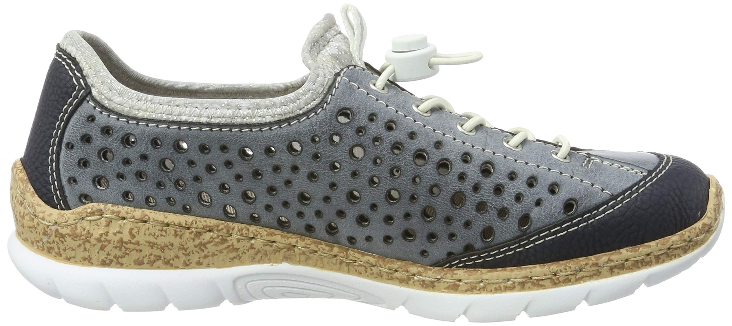 Rieker Women's Comfort Loafers - Slip-On Casual Shoes for Work, Walking & Everyday Wear | Lightweight & Supportive Footwear for Office, Travel & Outings