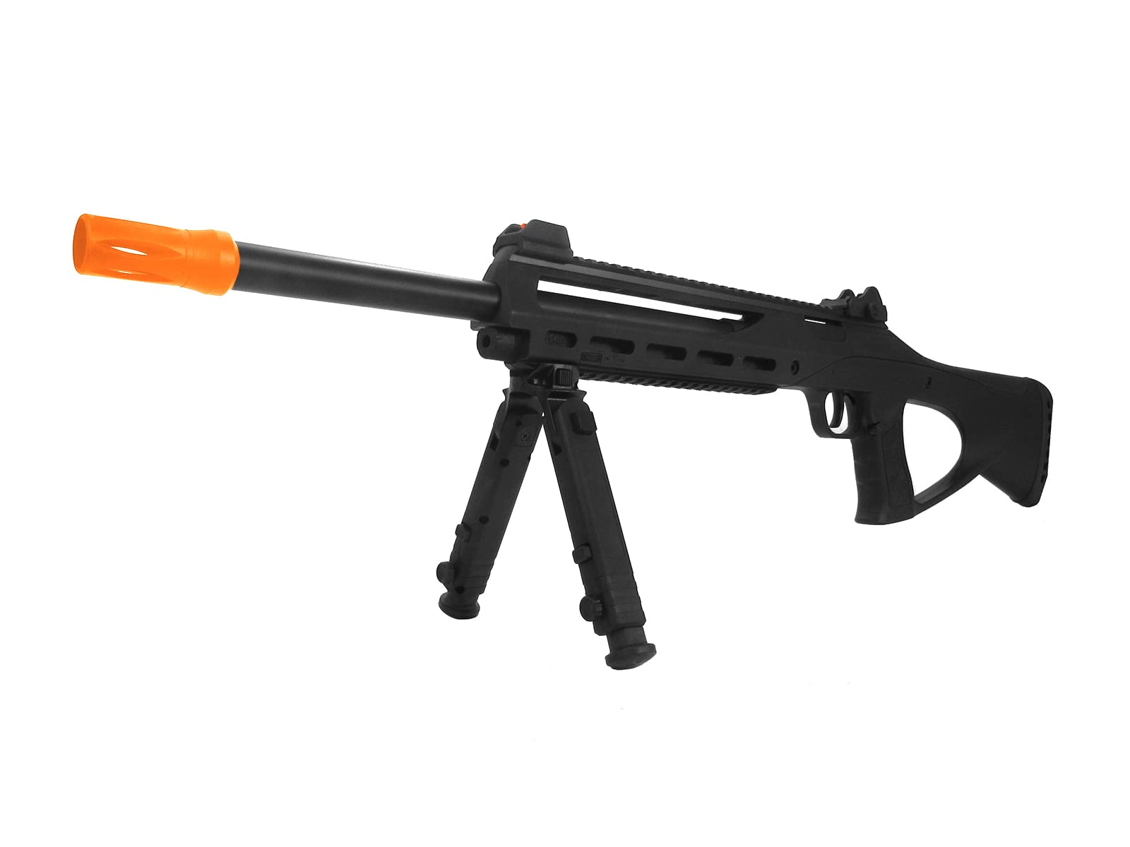 ASG TAC6 Black 6mm Airsoft CO2 Non-Blowback Rifle - High Performance Airsoft Gun for Outdoor Shooting & Tactical Training
