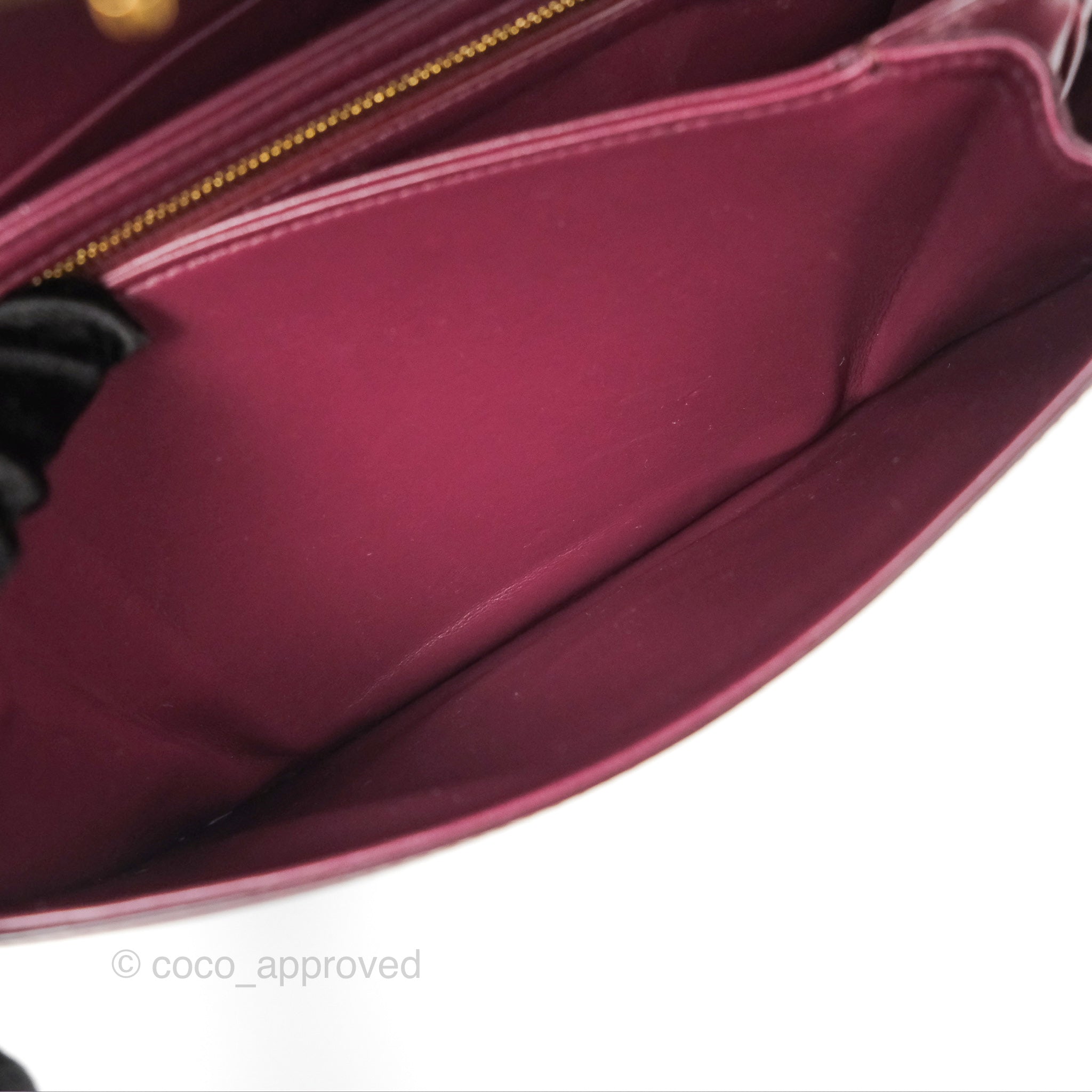 Celine Medium Triomphe Bag in Acai Burgundy Shiny Calfskin Leather - Luxury Crossbody Purse for Women, Perfect for Work, Travel & Evening Events
