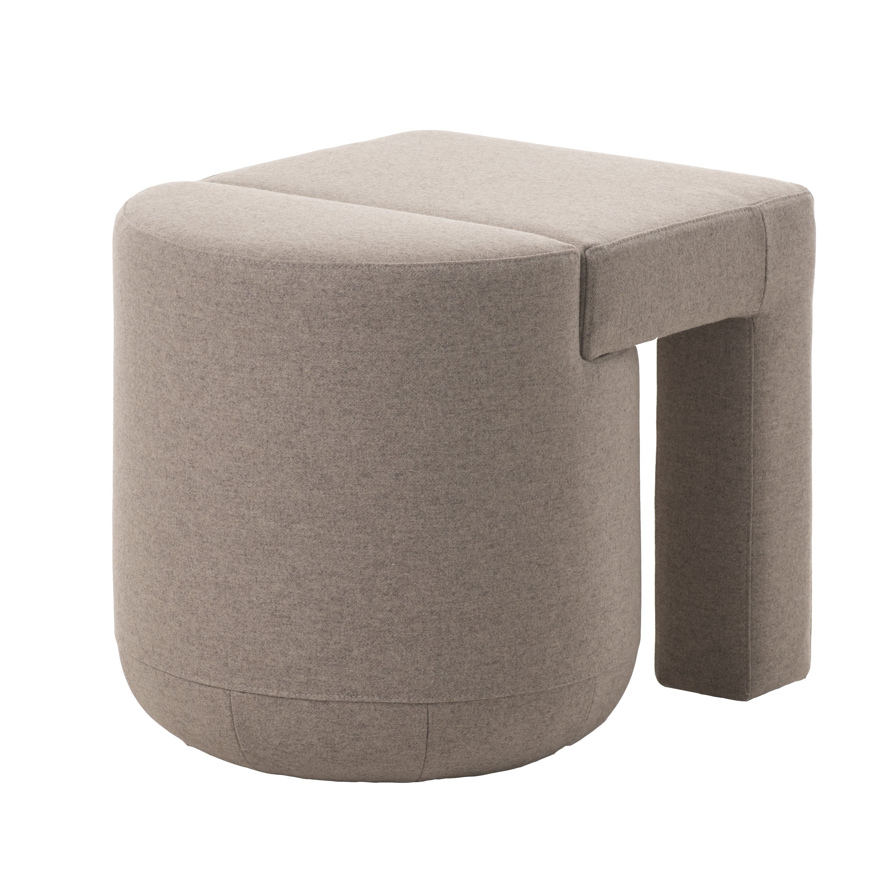 Oitoproducts Fossil Pouf - Stylish and Comfortable Footrest Ottoman for Living Room, Bedroom, or Office - Perfect for Relaxing, Reading, and Decor