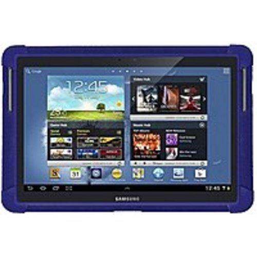 Amzer Premium Silicone Tablet PC Case - Shockproof & Lightweight Cover for 10.1 Inch Tablets - Blue - Perfect for Home, Office & Travel Protection