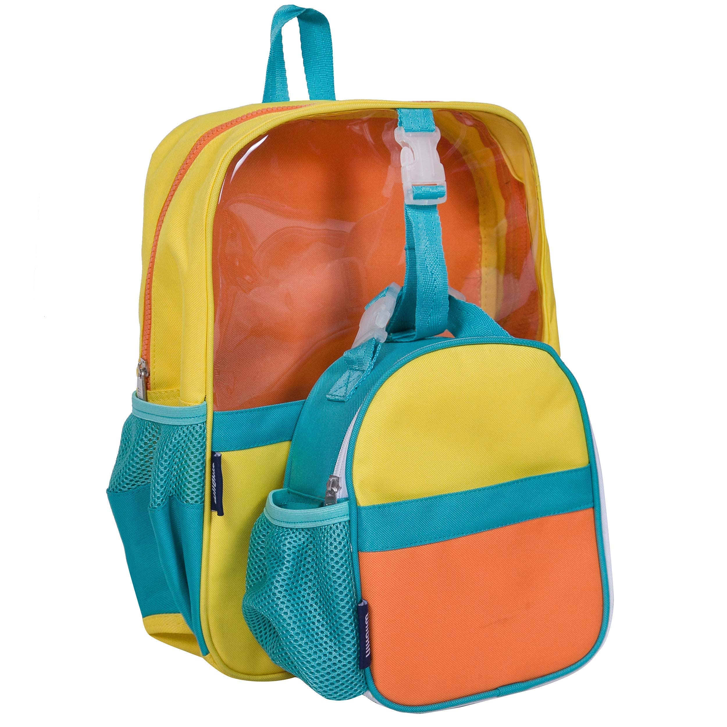 Wildkin Pack-it-All Kids Backpack Set with Clip-in Lunch Box (Risk Taker Design) - Durable School Backpack for Boys & Girls, Perfect for Elementary Students, Daycare & Outdoor Adventures