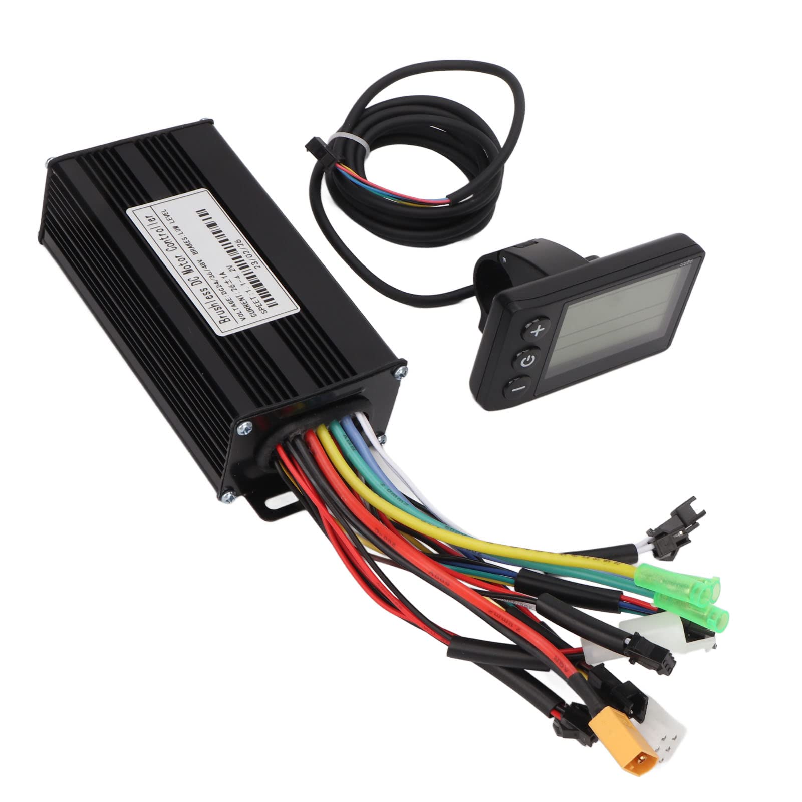 48V 750W Brushless Motor Controller Kit - Waterproof 26A 3-Mode Sine Wave E-Bike Controller with S866 LCD Display for Scooter & Electric Bike Conversion | DIY E-Bike Upgrade, Commuter & Off-Road Use