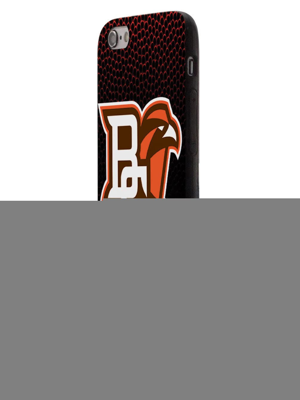Premium 3D Textured iPhone 15 Pro Max Case - Shockproof Rubber Bumper Cover with Grip - Protective Phone Case for Apple iPhone 15 Pro Max - Bowling Green University Basketball Design - Perfect for Sports Fans & Daily Use