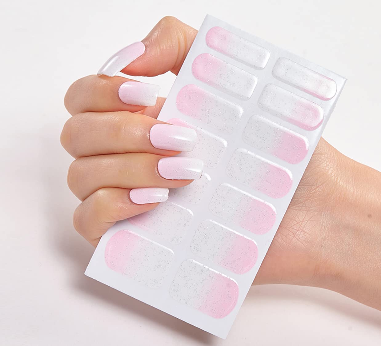 3D Nail Stickers for Women & Girls - Waterproof Glitter Luxury DIY Nail Art Decals - Self-Adhesive Peel Off Fake Nails - 14 Pieces Multicolor XAF-024 | Perfect for Parties, Weddings & Everyday Nail Designs