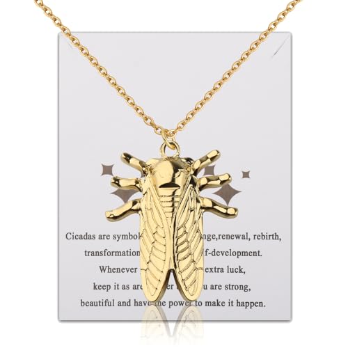 CicadaGoldNecklace