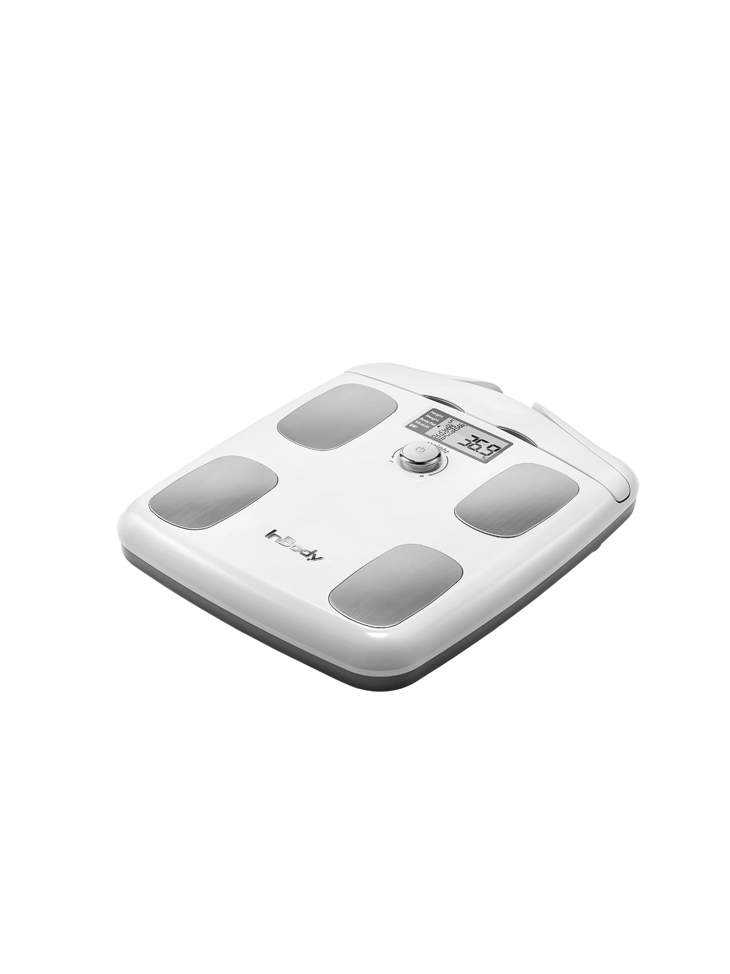 InBody Dial H20 Smart Body Composition Scale - Bluetooth Connected Digital Weight Scale for BMI, Body Fat, Muscle Mass & Water Percentage - Home Gym & Health Tracking Device - White