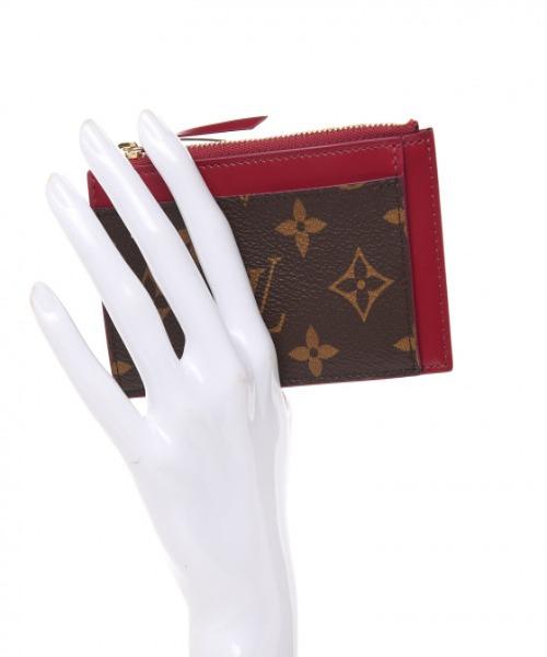 LV Monogram Fuchsia Pink Zipped Card Holder - Stylish & Compact Wallet for Everyday Use, Travel & Gifting