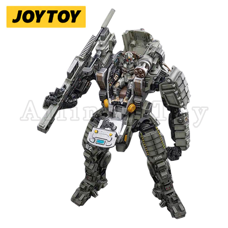 JOYTOY 1/18 Scale New Zeus Mecha Action Figure - Heavy Firepower Collectible Model for Display & Combat Scenes | Perfect for Anime Fans & Toy Collectors