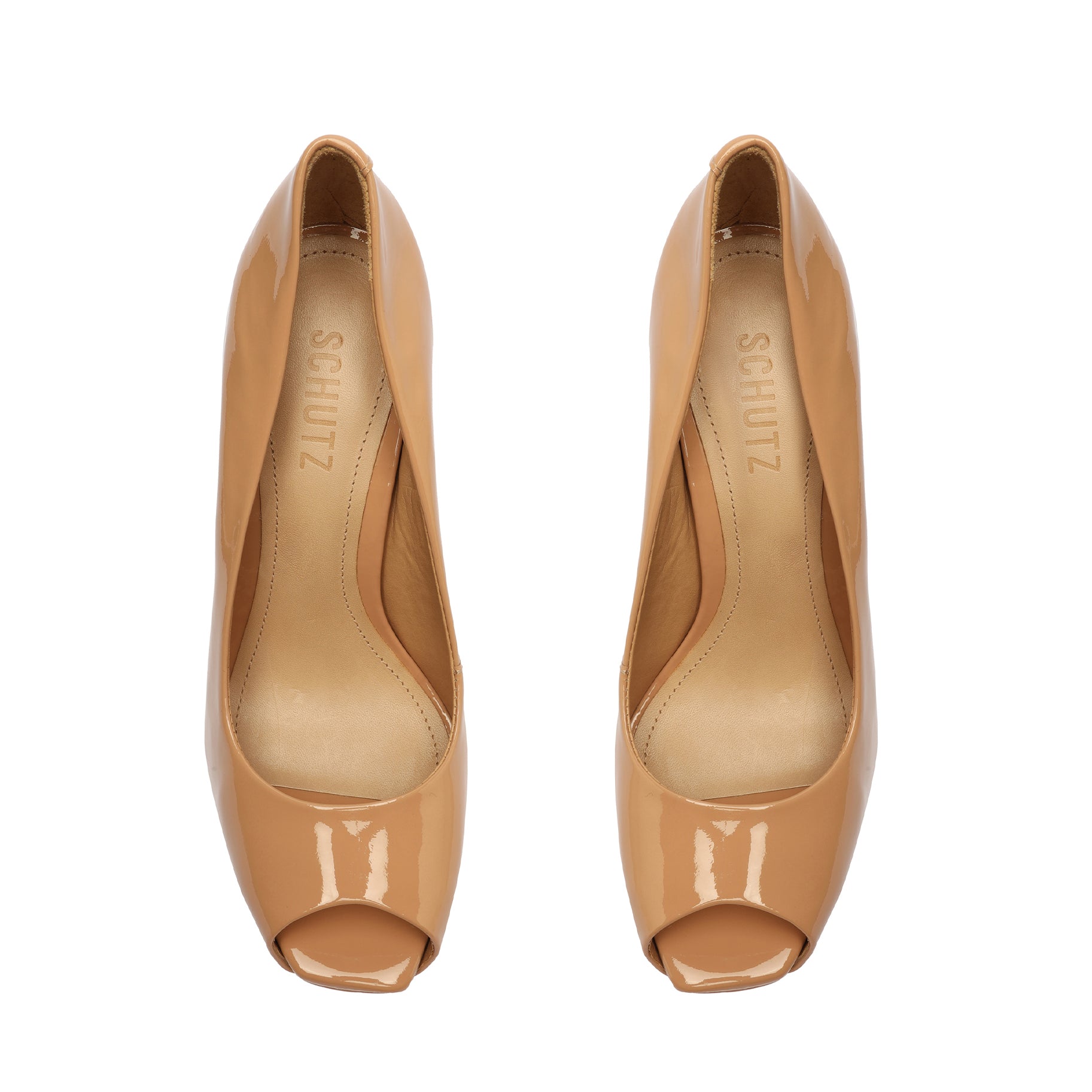 Zelda Platform Peep Toe Sandals with Patent Leather - Women's Fashion Shoes for Summer Outfits & Casual Wear