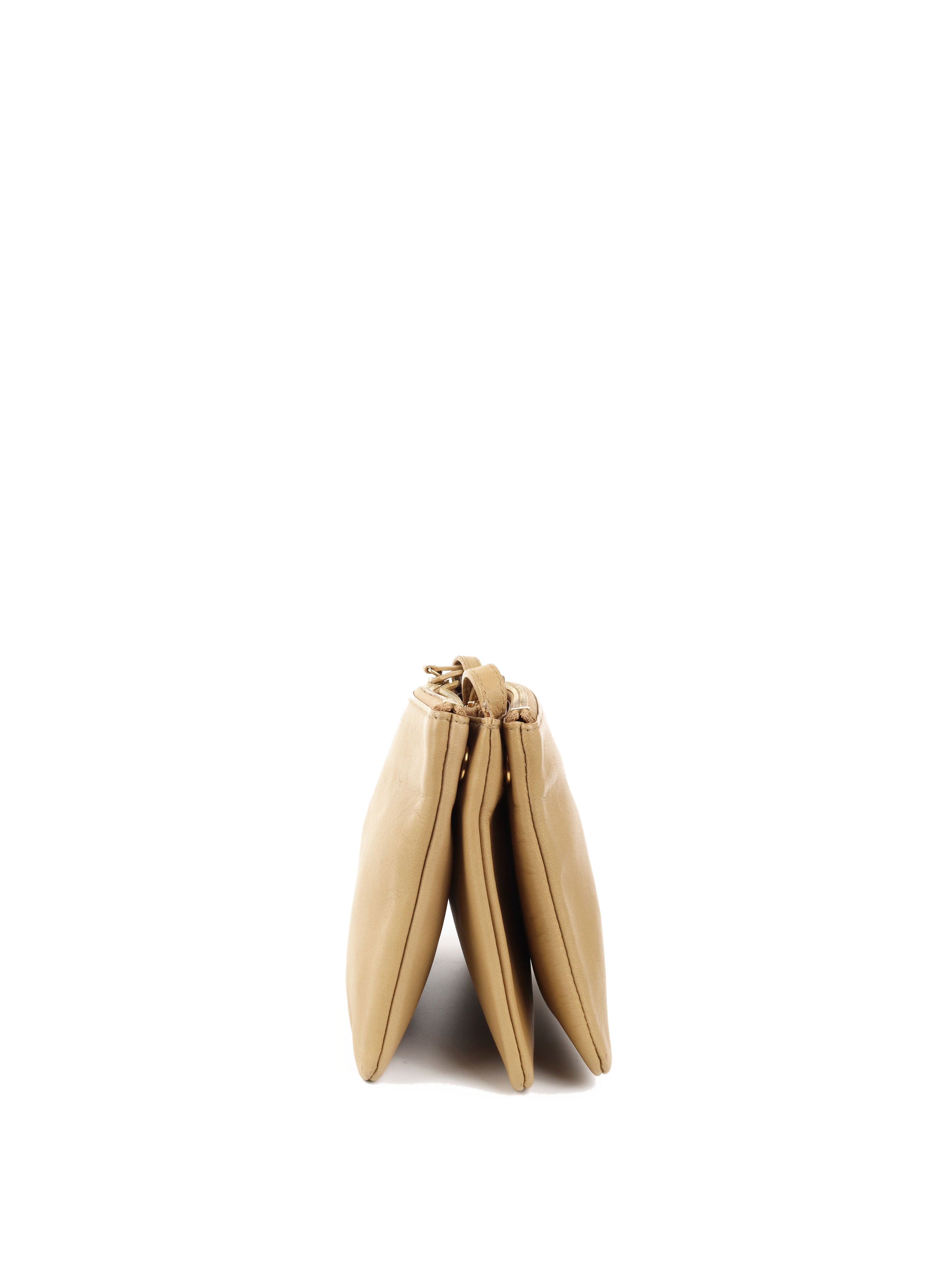 Celine Trio Bag in Light Brown - Stylish Crossbody Purse for Women | Perfect for Work, Travel & Everyday Use