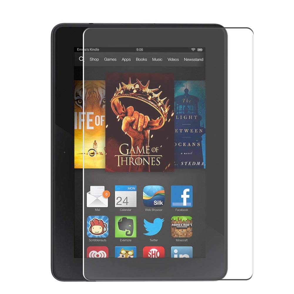 4 Pack TPU Screen Protector Film for Amazon Kindle Fire HD X7 7