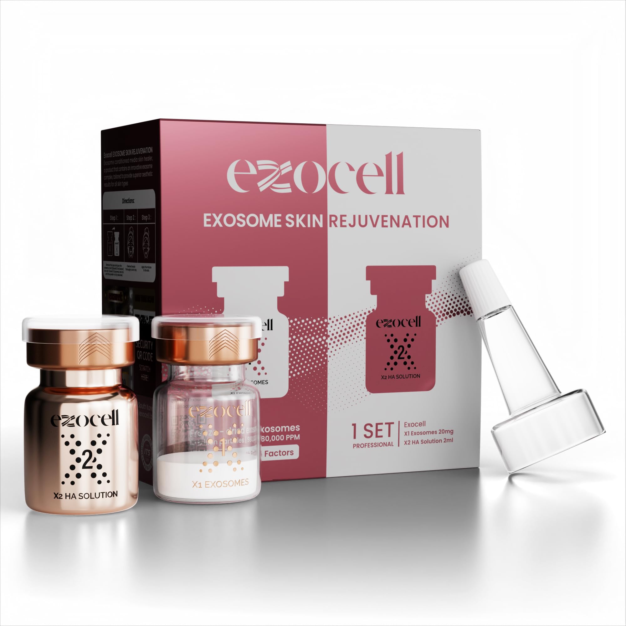 Korean Exosomes for Skin Rejuvenation - 10B Particles, Anti-Aging Solution for Youthful Glow