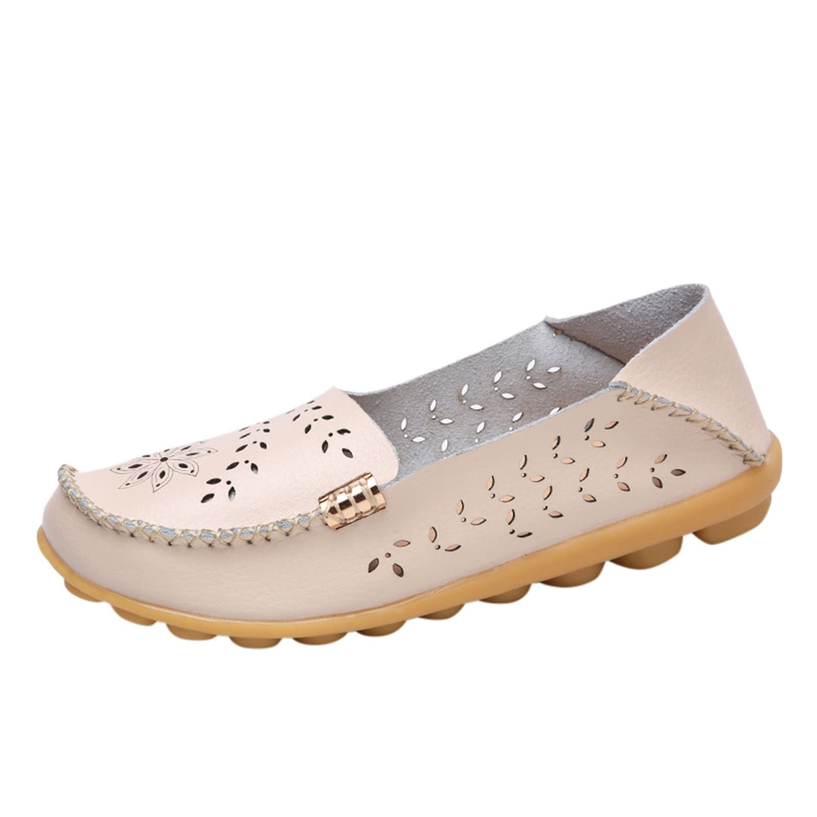 Breathable Women's Lace-Up Flats - Comfortable Casual Loafers for Everyday Wear | Perfect for Office, Walking & Travel