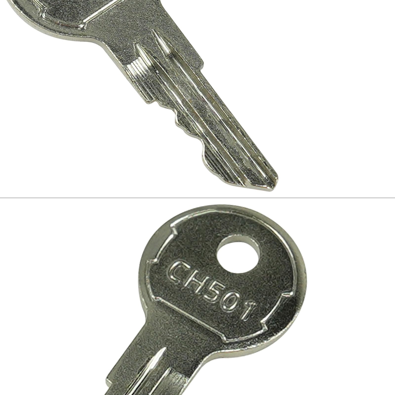 CH501 Replacement Keys for Truck Tool Box Lock Latch - 6 Pack | Compatible with Most Toolbox Keys | Perfect for Pickup Truck Storage & RV Toolbox Security