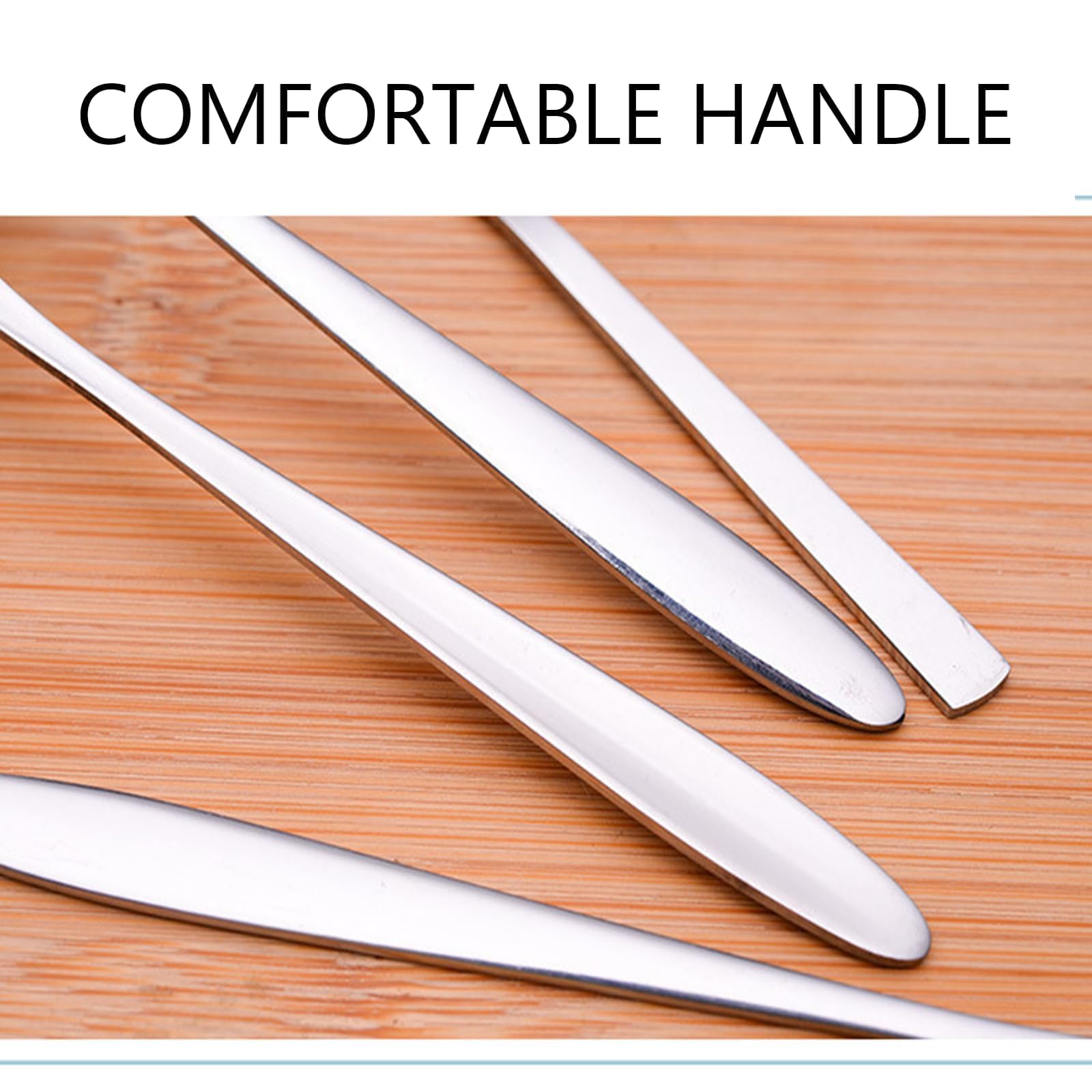 20-Piece Stainless Steel Mini Appetizer Forks, Spoons & Tongs Set - Charcuterie Board Accessories, Cocktail Sporks, Dessert Teaspoons - Perfect for Parties, Salads, Cheese Platters & Wedding Receptions