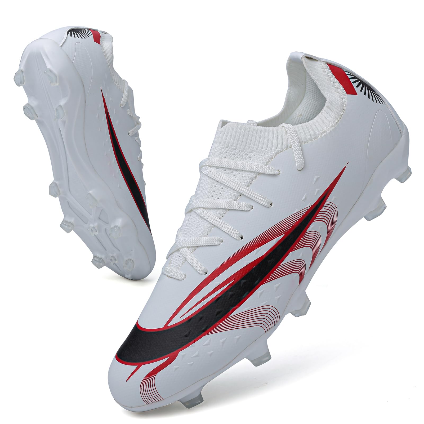 Men's & Women's Soccer Cleats - Lightweight Football Cleats for Turf & Grass - Perfect for Training, Matches & Outdoor Sports