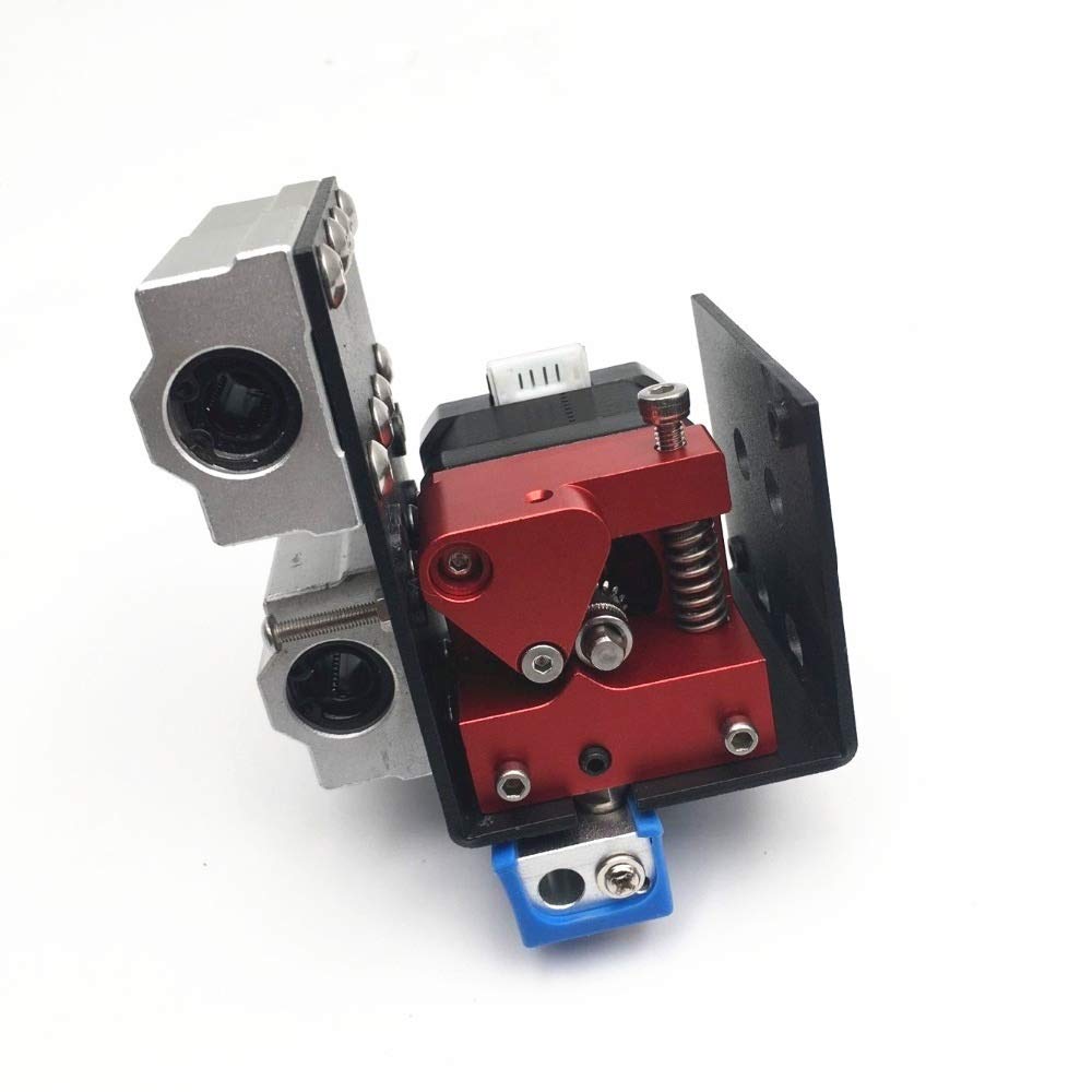XIAOMINDIAN Dual Gear Extruder Upgrade Kit - Aluminum Dual Drive Feeder for Anet A8/Wanhao/Monoprice i3 3D Printers - High Precision DIY 3D Printer Parts (Full Kit) - Perfect for Smooth Filament Feeding & Enhanced Printing Performance