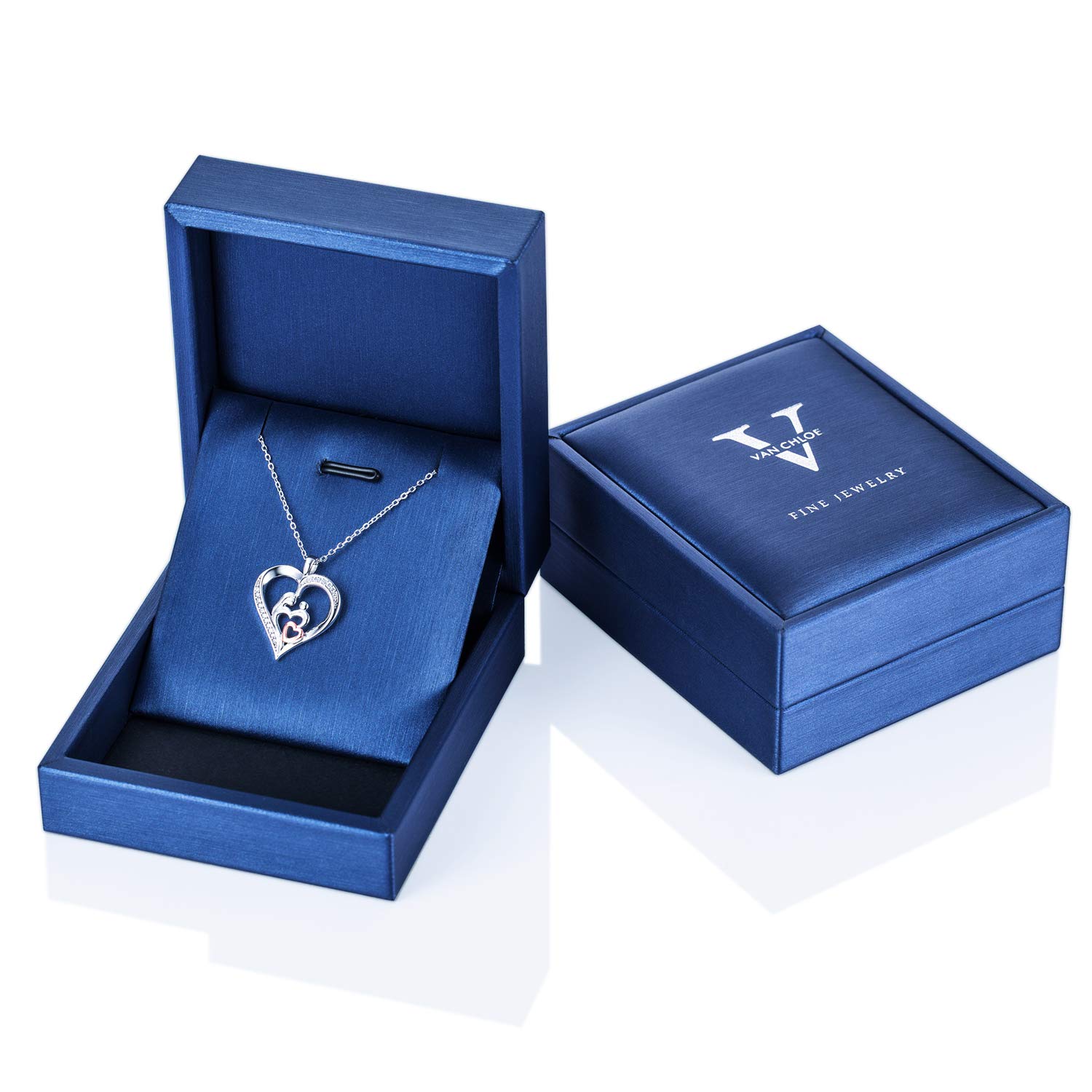 925 Sterling Silver Necklace for Women - Elegant Gift for Mom, Girlfriend, Wife, Daughter, Sister - Perfect for Christmas, Birthday, Mother's Day & Valentine's Day - Ideal for Everyday Wear, Date Nights & Special Occasions