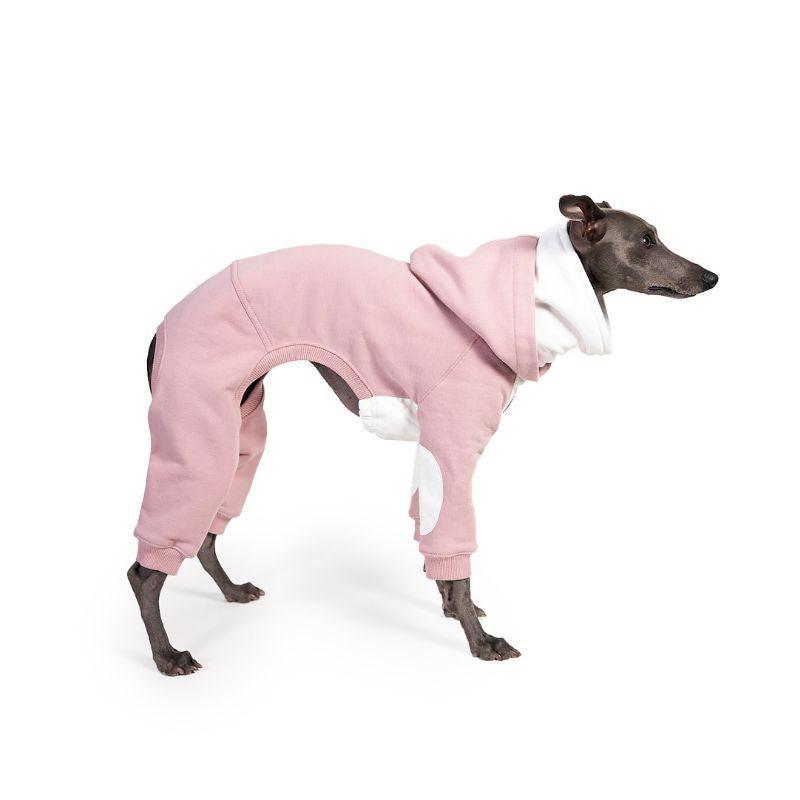 La Rosa Hooded Onesie for Women - Soft Fleece Hoodie Pajamas with Pockets - Cozy Loungewear for Winter, Sleepovers & Relaxing at Home