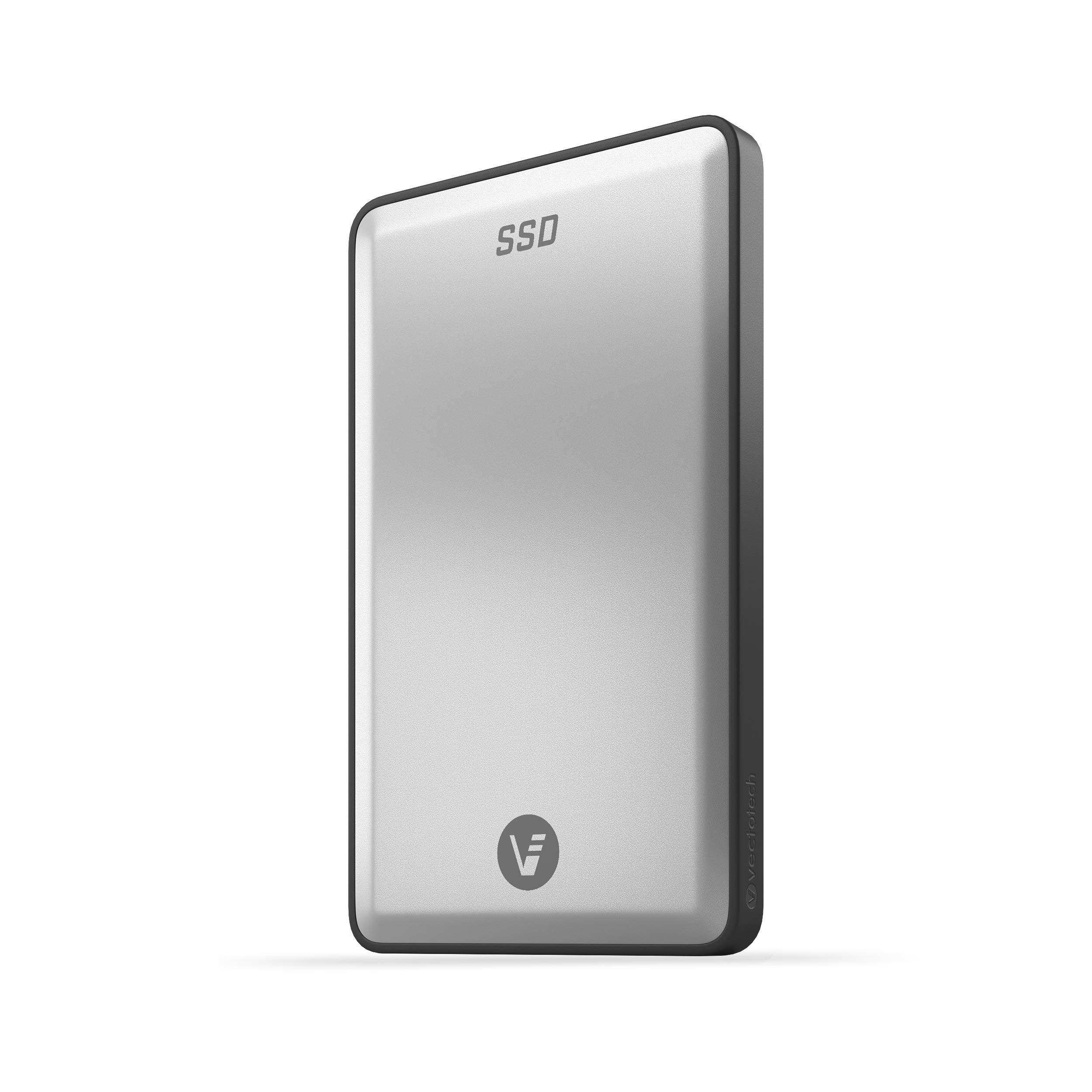 VectoTech Rapid 1TB External SSD - USB-C Portable Solid State Drive with 540MB/s Speed | USB 3.1 Gen 2 | 3D NAND Flash | Perfect for Gaming, Video Editing & Data Backup