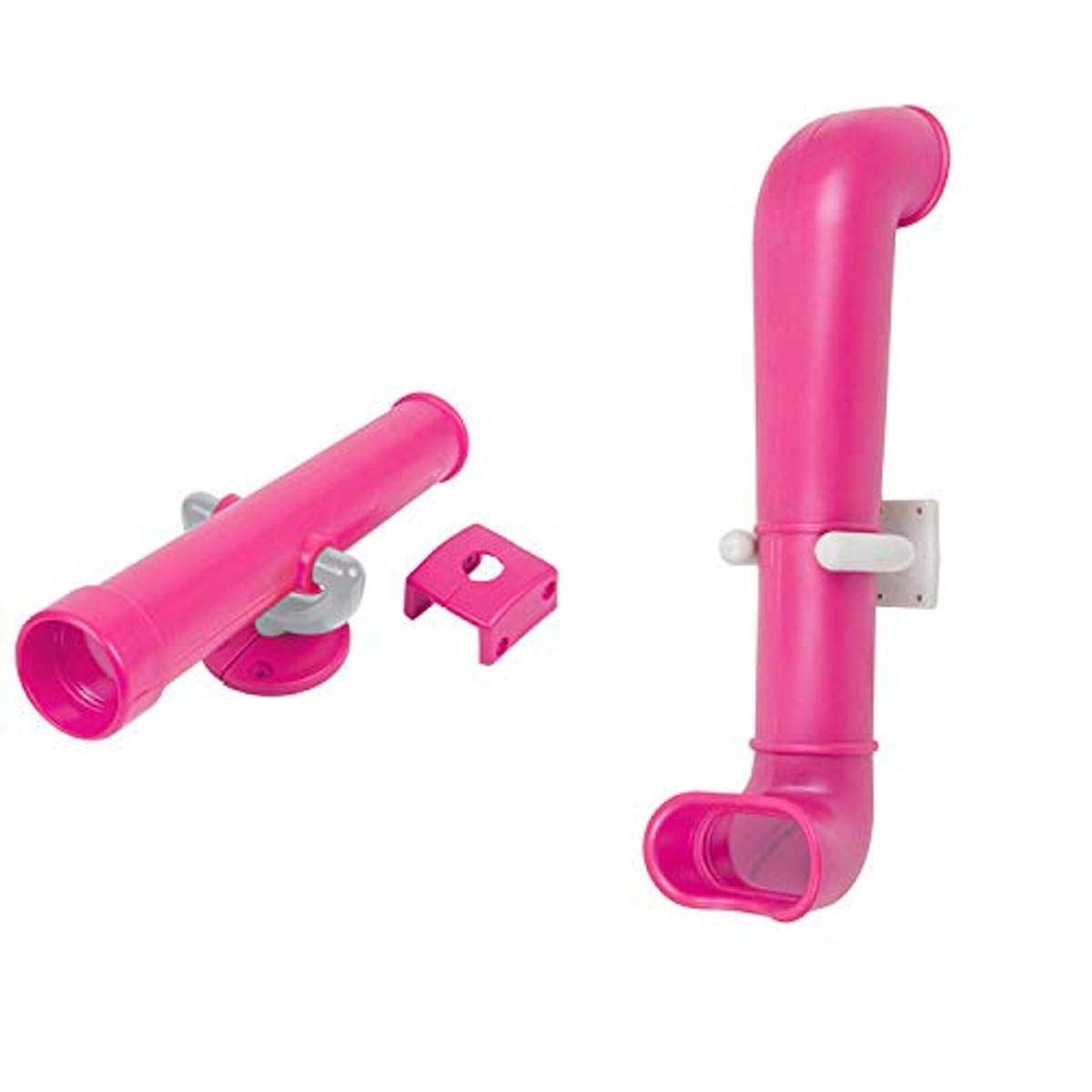 Swing Set Stuff Inc. Kids Telescope Periscope Kit - Pink STEM Educational Toy for Outdoor Exploration & Science Learning | Includes SSS Logo Sticker | Perfect for Backyard Adventures, Camping & Classroom Activities