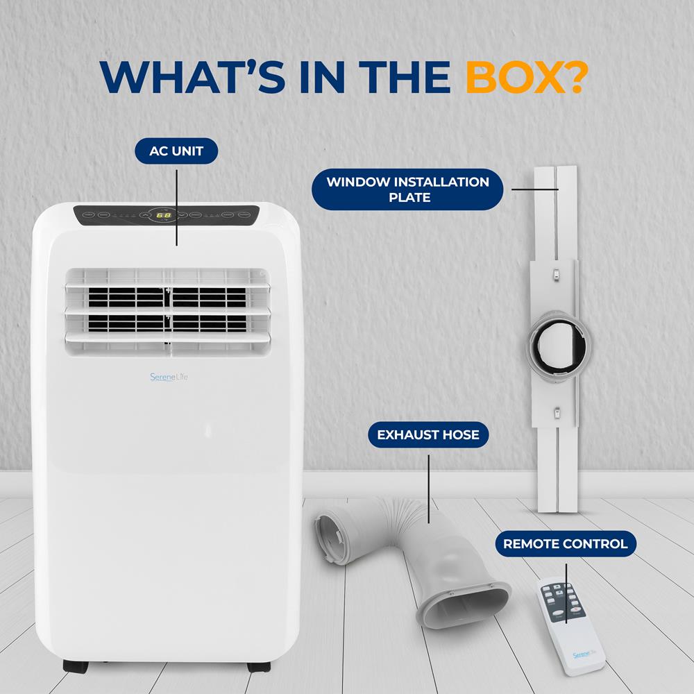 Portable Room Air Conditioner & Heater - Compact Cooling & Heating Unit for Home, Office, Bedroom - Energy Efficient & Quiet Operation - Perfect for Small Spaces, Dorm Rooms, and Apartments