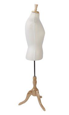 Premium Off-White Jersey Dress Form Mannequin for Women - Adjustable Sewing Mannequin for Tailoring, Fashion Design & Dressmaking | Perfect for Boutiques, Fashion Studios & Home Sewing Projects