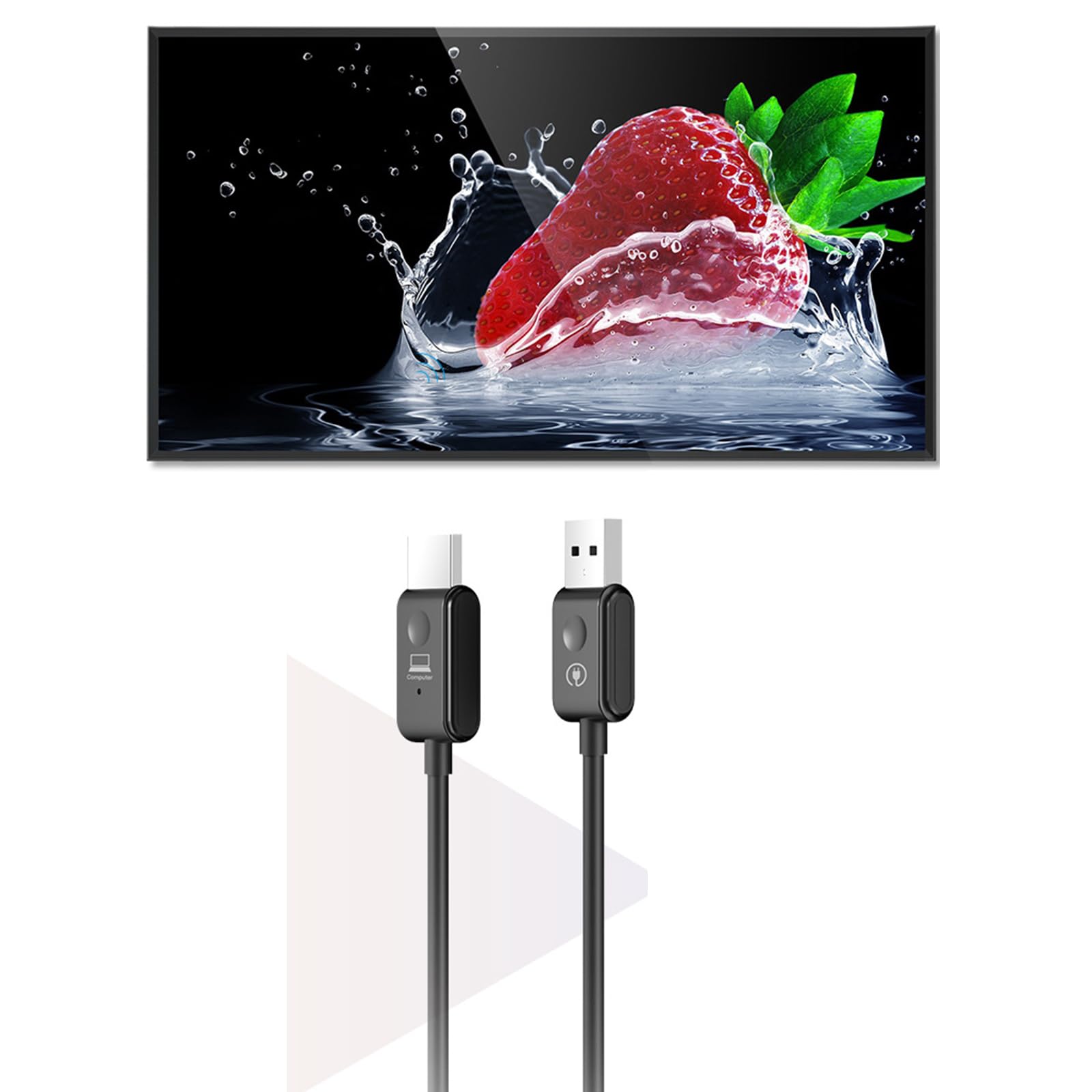 Wireless HDMI Transmitter & Receiver Extender - 1080p Full HD Video Streaming for Meetings, Travel & Home Theater | Compatible with Wireless Display Dongle & Adapter