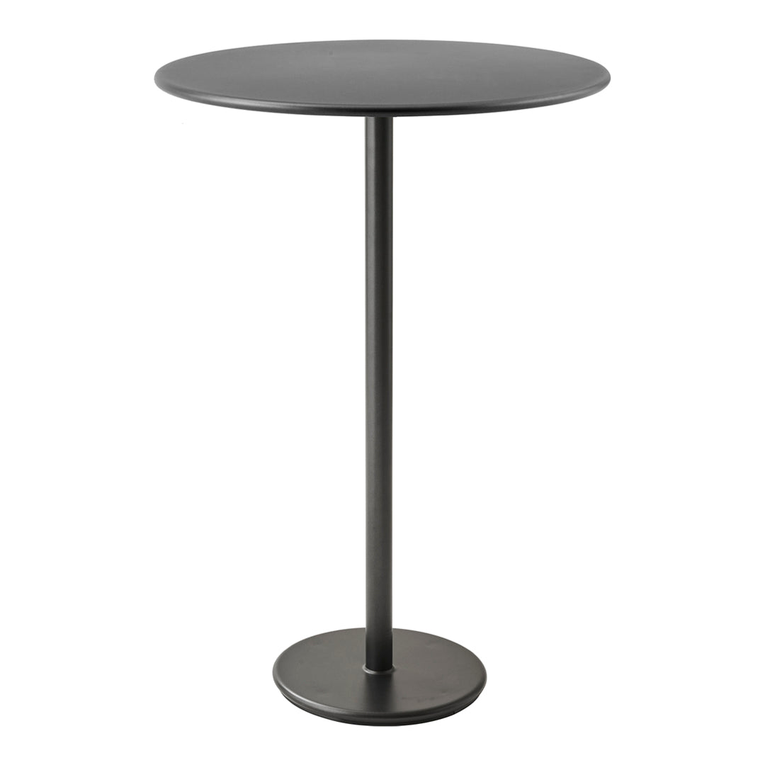 Round Bar Table for Home & Outdoor - Modern Pub Height Counter Table for Kitchen, Dining, Patio & Garden Parties