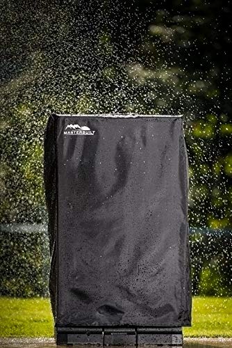 Masterbuilt 40-Inch Electric Smoker Cover - Waterproof & UV Resistant Protection for Outdoor Grilling & BBQ Accessories - Perfect for Backyard Cooking, Camping & Tailgating