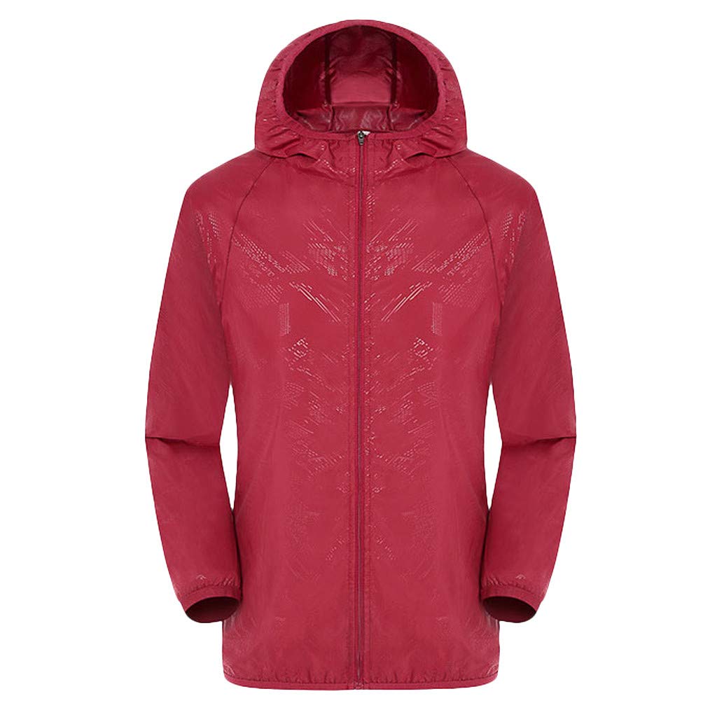Windproof Ultra-Light Casual Jacket for Women & Men - Water-Resistant Windbreaker Coat for Summer Outdoor Activities, Hiking, and Travel