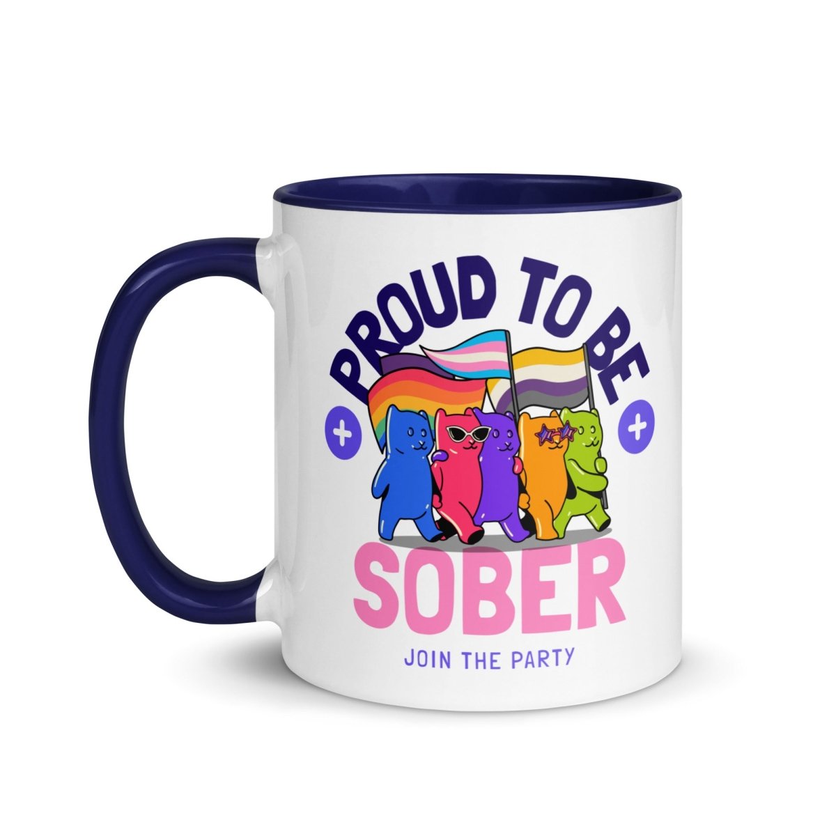 Proud to Be Sober Celebration Mug - Inspirational Coffee Cup for Recovery & Sobriety Milestones - Perfect for AA Meetings, 12-Step Programs & Sober Living Gifts