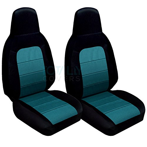 Black and Teal