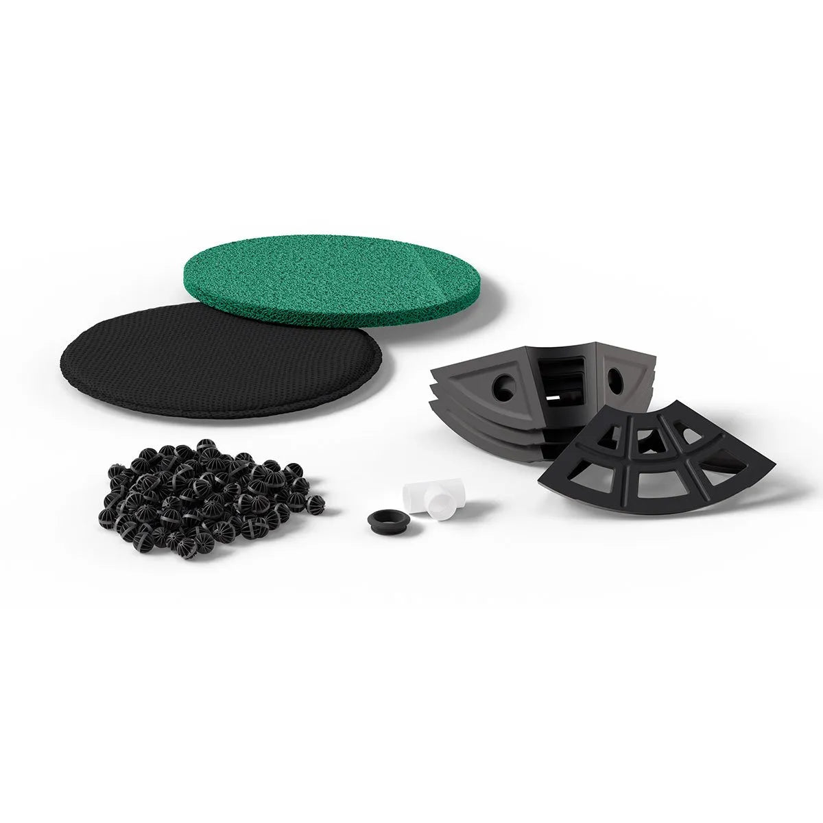 Premium Round Fountain Bowl Biological Filter Kit for Ponds & Water Gardens – Enhances Water Clarity & Aquatic Health