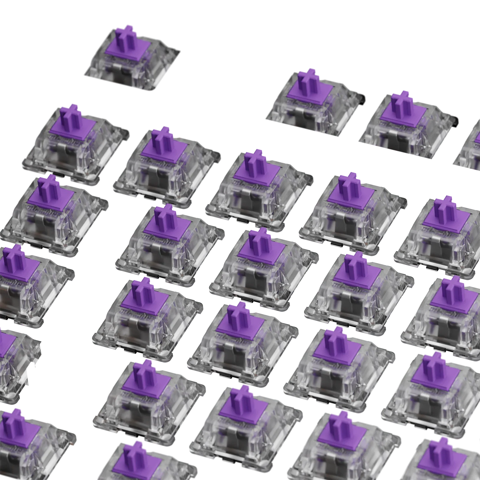 Glorious Mako Standard MX 100 ANSI Mechanical Keyboard Switches - Smooth Linear Switches for Gaming & Typing | Perfect for PC Builds, Custom Keyboards & Esports Tournaments