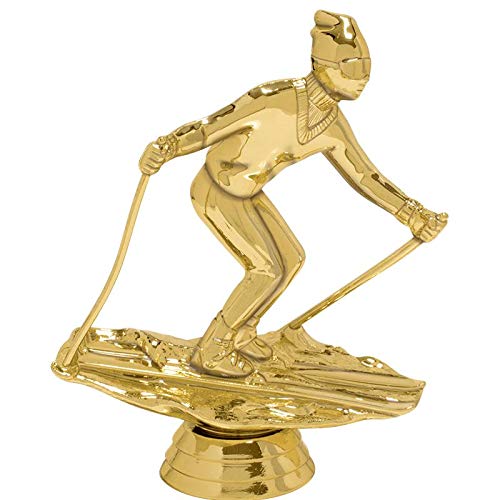 Custom Engraved Skiing Trophy - 7.25