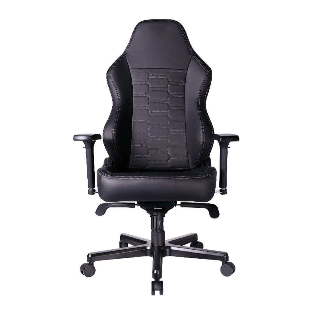 Ergonomic Office Desk Chair - Adjustable Computer Chair with Lumbar Support for Home & Business Use, Reclining Executive Chair for Boss & President, Perfect for Long Hours Working & Video Conferences