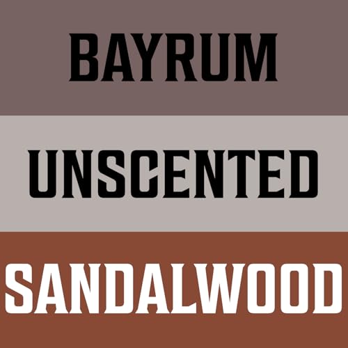 Bay Rum, Unscented, Sandalwood