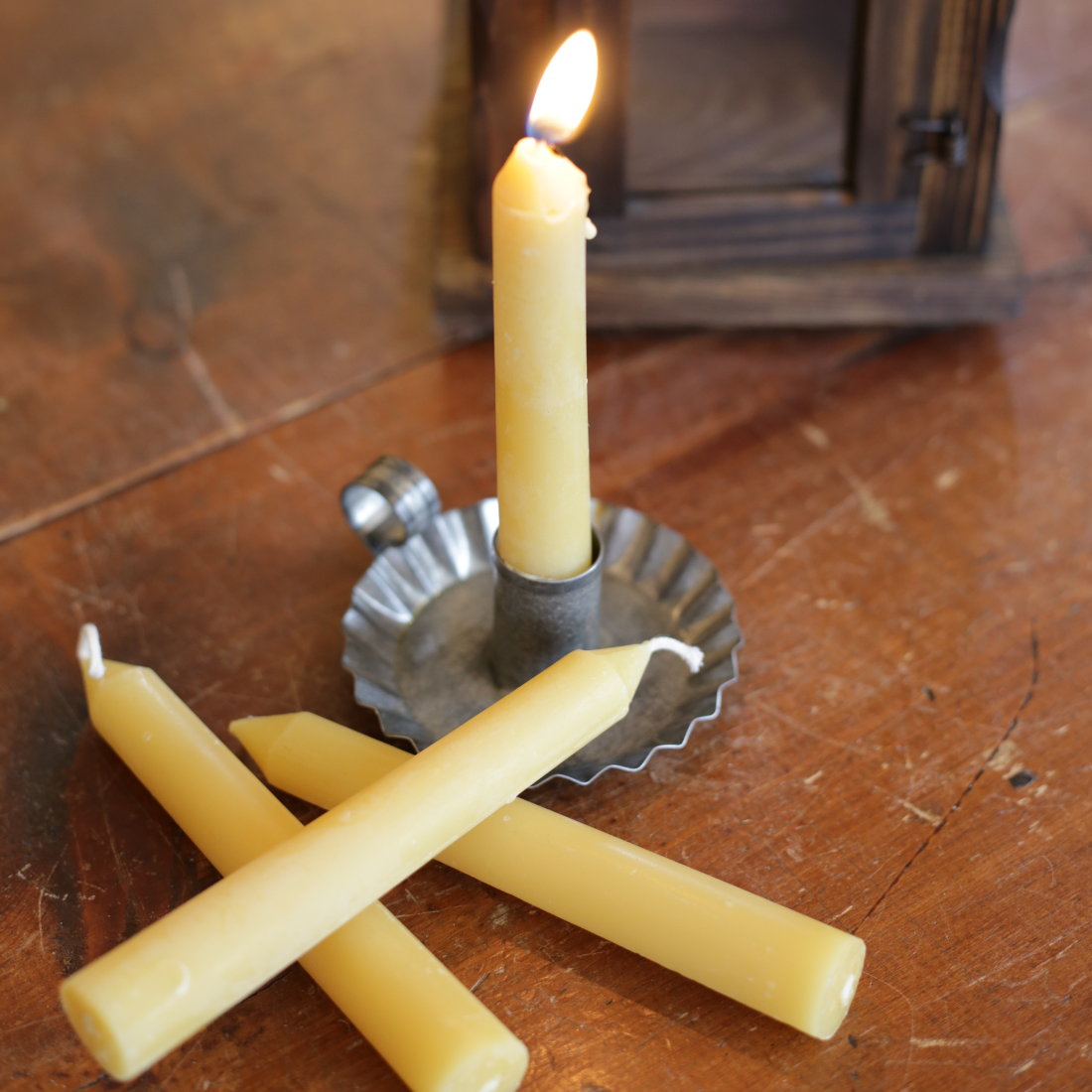 Premium Beeswax Candles BC19 - All-Natural, Eco-Friendly, Long-Lasting Scented Candles for Home, Meditation & Romantic Ambiance (Pack of 49)
