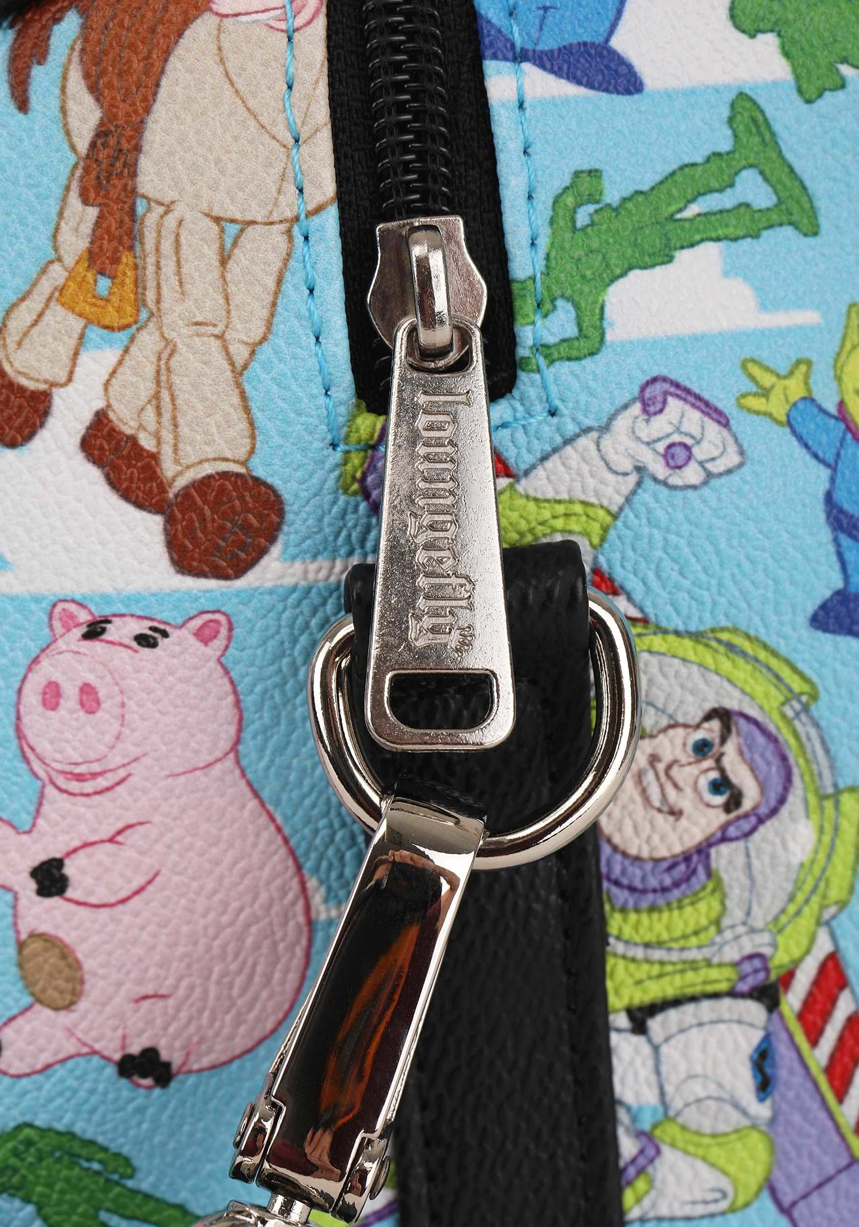 Loungefly Toy Story Crossbody Shoulder Bag - Disney Pixar Inspired Mini Backpack for Women & Girls - Perfect for Theme Parks, Travel, and Everyday Use