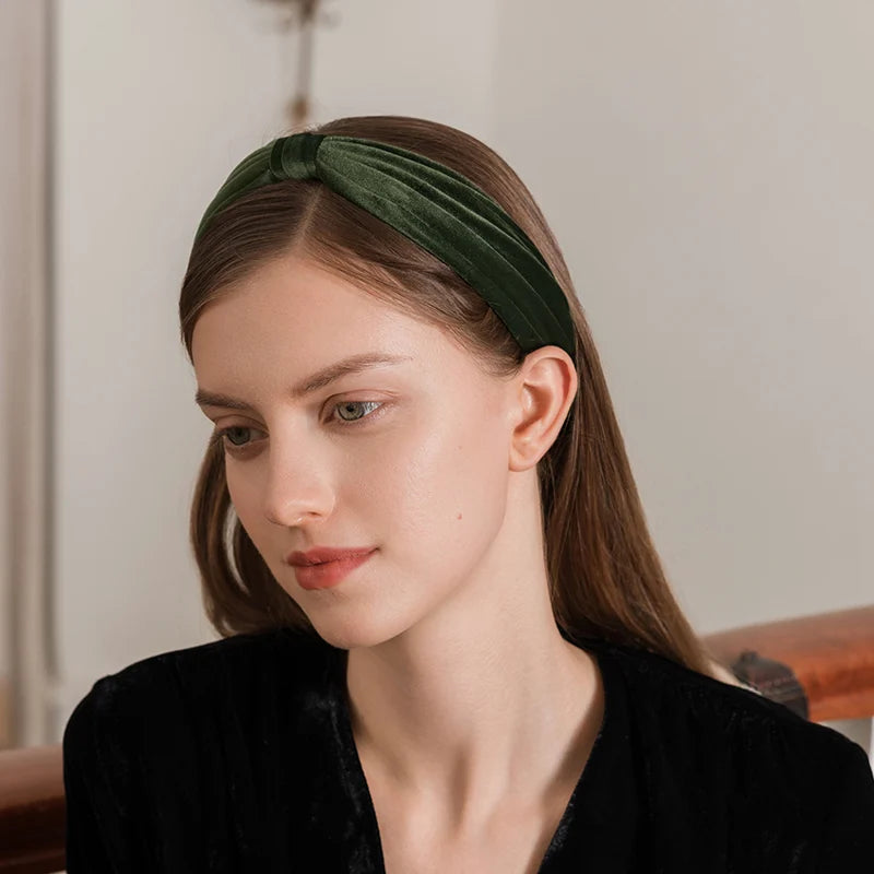 Jewel Soft Headband for Women - Comfortable Stretchy Hair Band for Workouts, Yoga, Running & Everyday Use