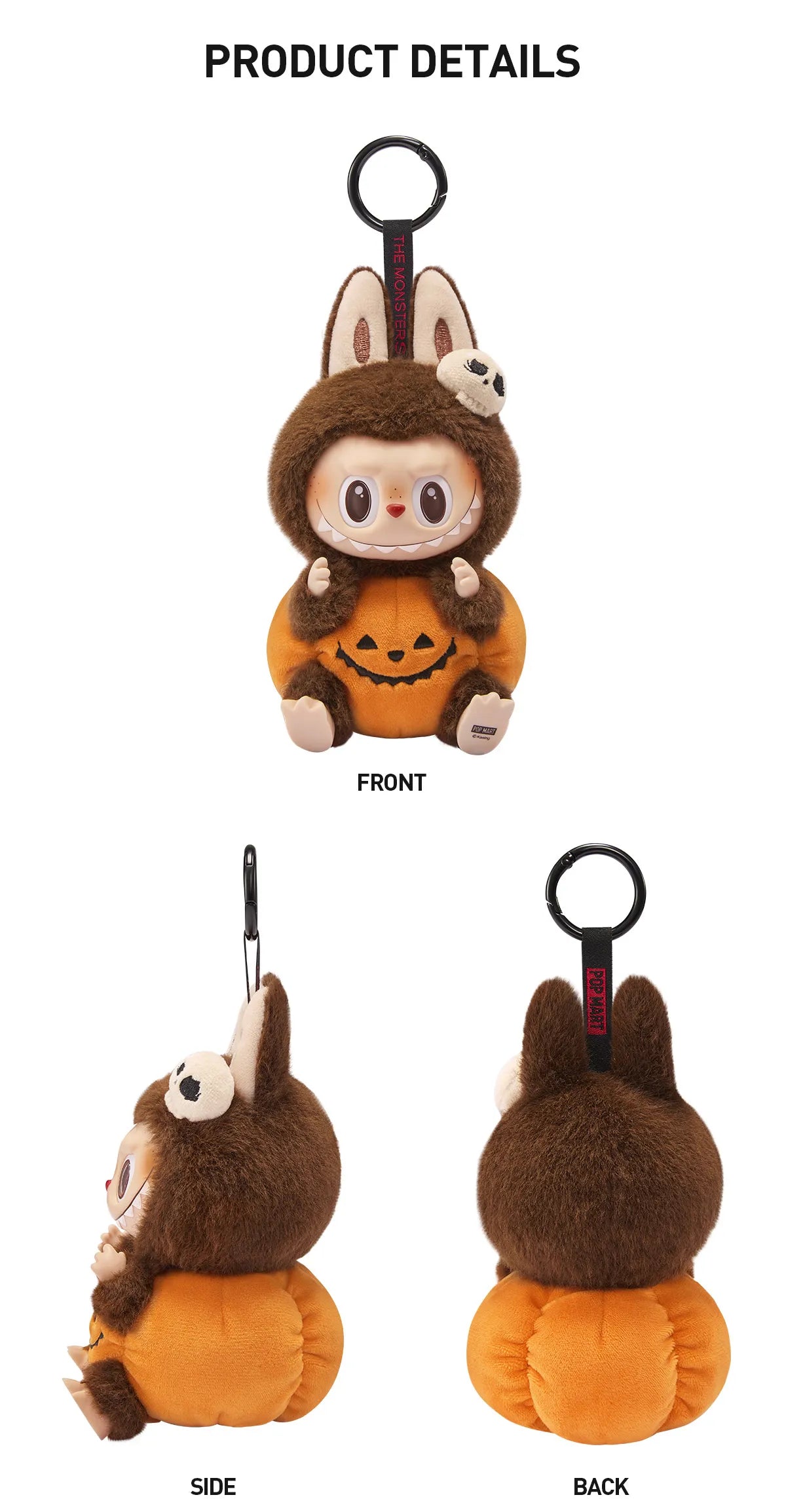 POP MART The Monsters LABUBU Halloween Party Toy - Cute Collectible Vinyl Figure for Home Decor, Office Display & Gift Giving