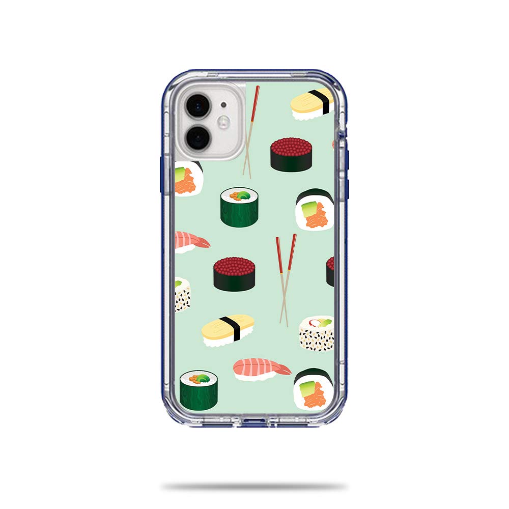 MightySkins Vinyl Decal Wrap Cover for Lifeproof Next Case iPhone 11 - Sushi Design | Protective & Durable Skin | Easy to Apply & Remove | Made in USA | Perfect for Daily Use, Travel & Personalization