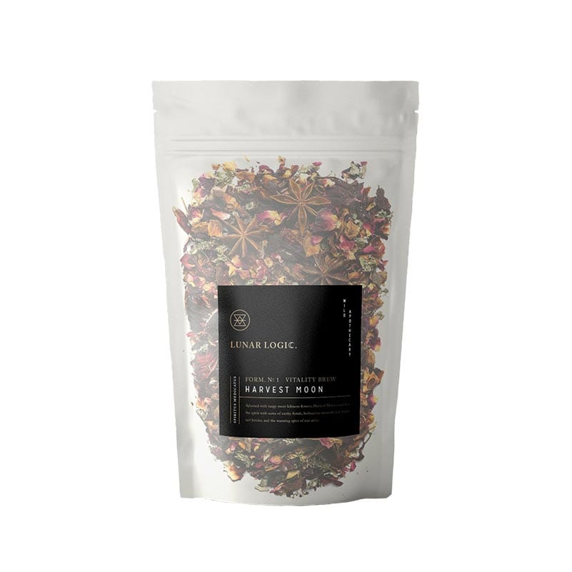 Organic Harvest Moon Tea Vitality Brew - Herbal Wellness Tea for Relaxation & Energy - Perfect for Evening Relaxation & Morning Boost